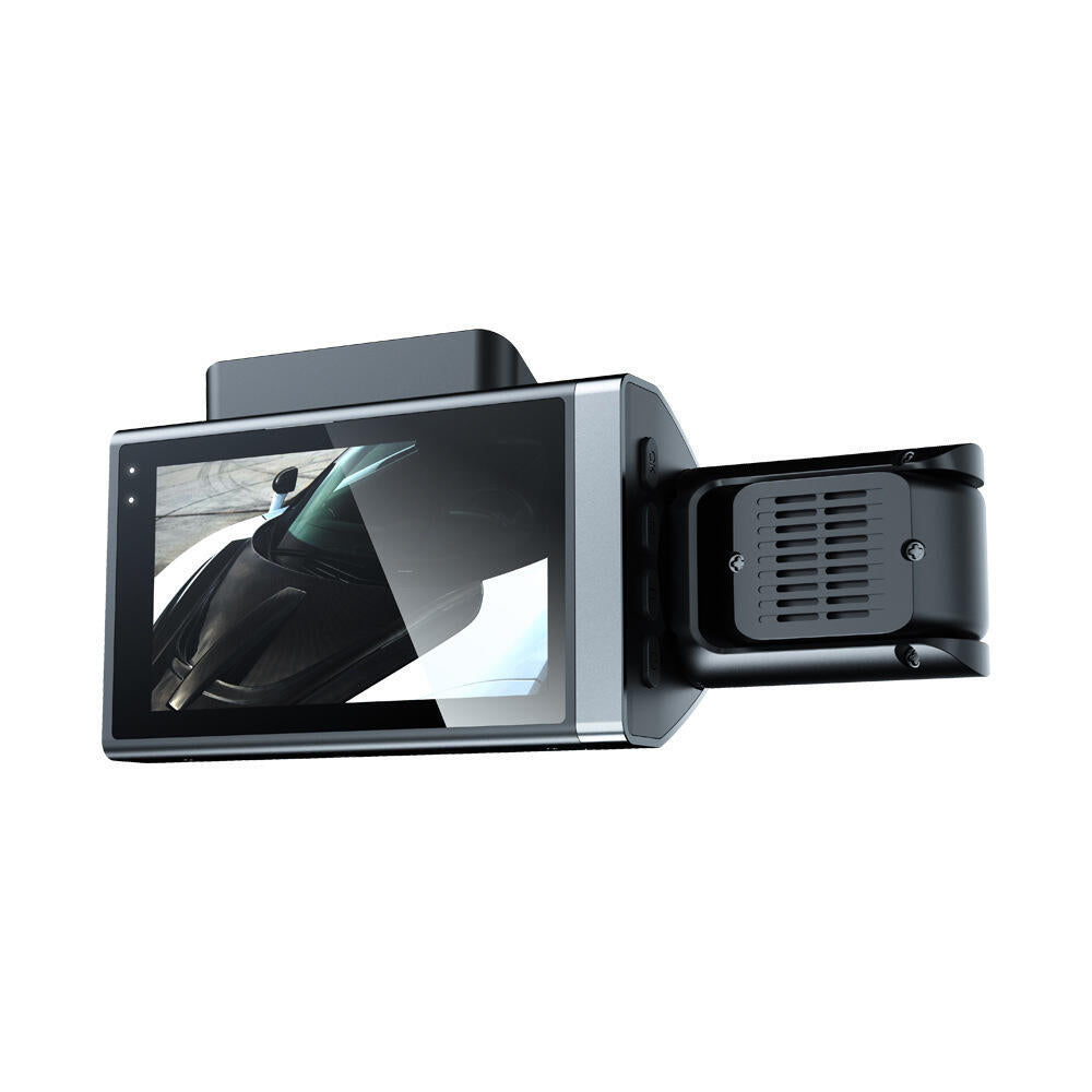 Lente Dual Blackbox DVR para Vehículo 1296p con Pantalla LCD 3” LTPS – Seguridad Avanzada en la Carretera
